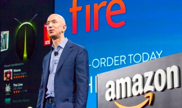 Jeff Bezos promises more Amazon smartphones despite Fire Phone flameout