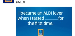 Aldi social media campaign backfires after Twitter users were asked to fill in the blanks