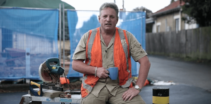 Fake tradie ad