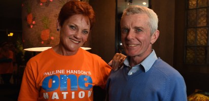 Pauline Hanson and Malcolm Roberts One Nation