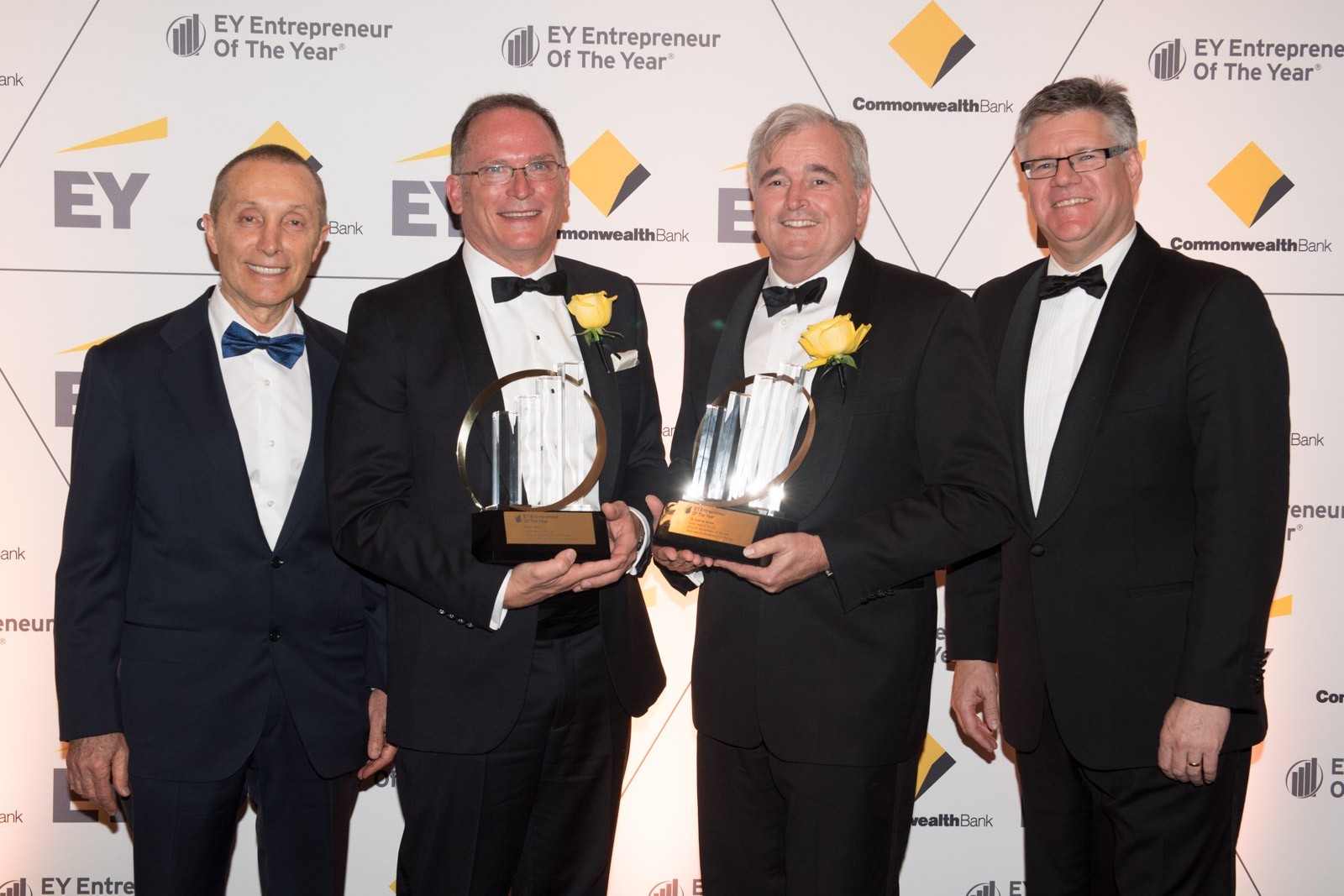 2016 EY Entrepreneur Of The Year National Winners with Manny Stul and Tony Johnson