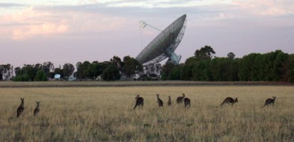 space satellite dish