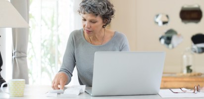 Woman-working-from-home