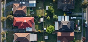 Australian housing backyards