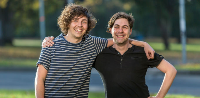 Matrak co-founders Brett and Shane Hodgkins. Source: Supplied.