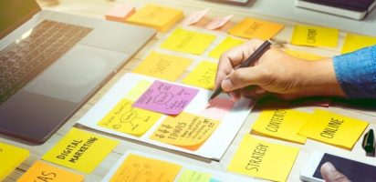 postit-strategy long-term strategy