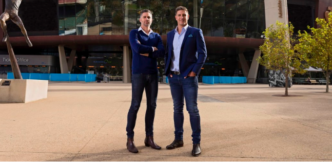 Pickstar co-founders James Begley and Matthew Pavlich. Source: Supplied.