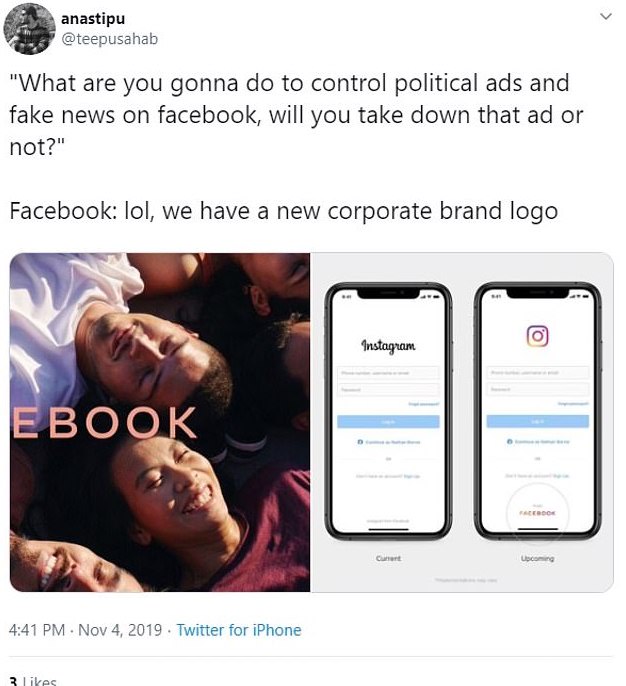 Facebook rebrand meme