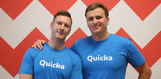 Quicka co-founders