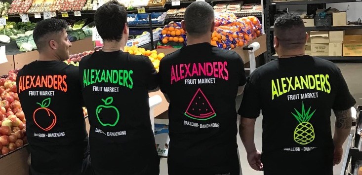 David Zahlan Alexanders Fruit Market