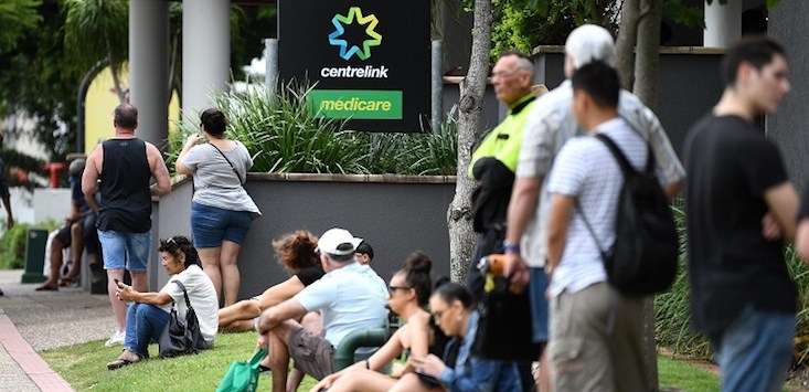 Centrelink end of JobKeeper