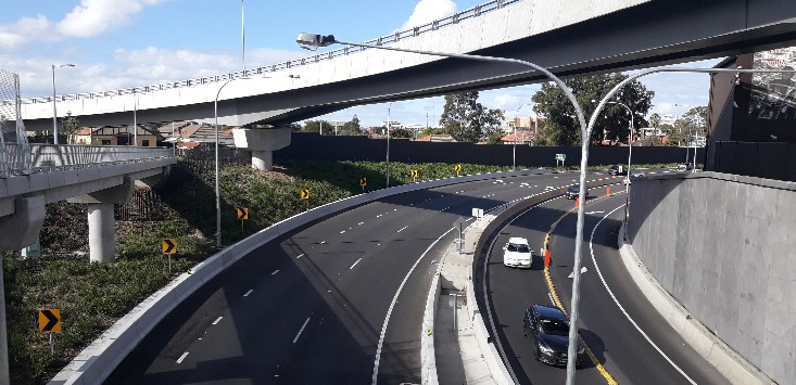 Sydney freeway cars NSW small business rebate