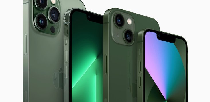 green iphones