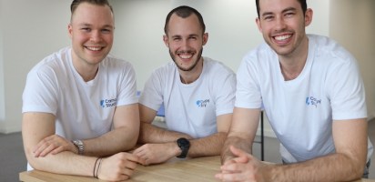 Canopy Study founders from left to right: Andre Avedissian, Founder & CFO/COO, Ethan Catzel, Founder & CTO, Dean Mikan, Founder & CEO