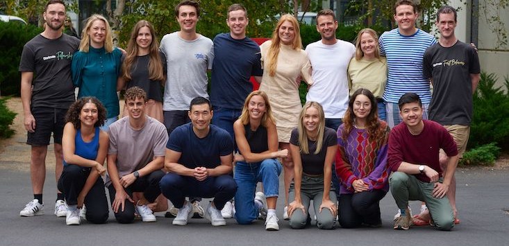 Startmate's Summer ‘22 cohort of 16 companies. Image: supplied.