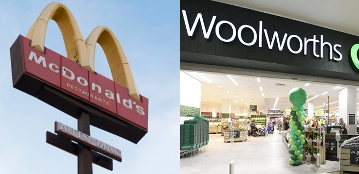 McDonalds Woolworths