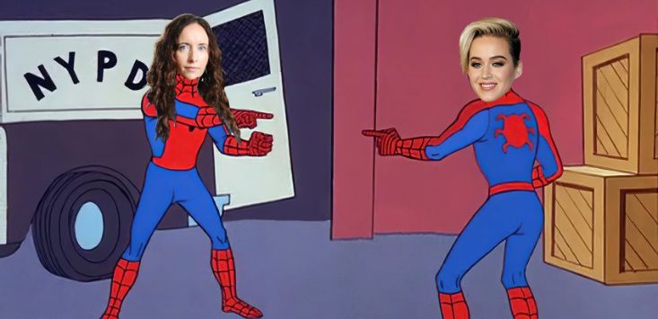 katy perry katie perry spider-man