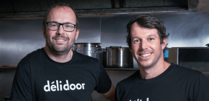 Délidoor founders Jacques Lepron and Mathieu Thomas